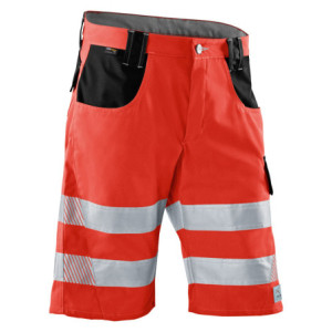 KÜBLER REFLECTIQ Shorts PSA 2 warnrot/schwarz