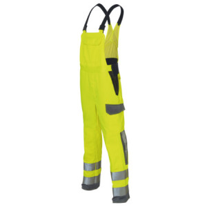 KÜBLER PROTECTIQ HIGH VIS Latzhose arc1 PSA 3 warngelb/anthrazit