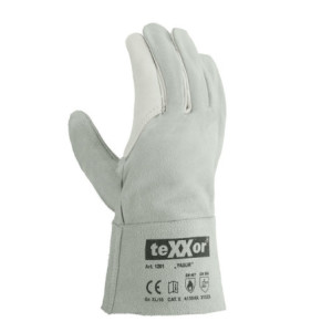 teXXor® Rindvoll--Spaltleder Handschuhe YASUR