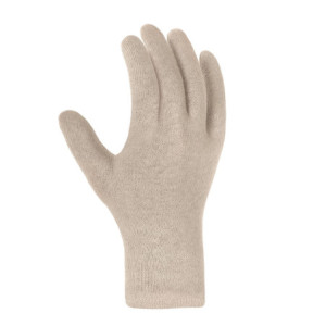 teXXor® Baumwolltrikot-Handschuhe MITTELSCHWER - rohweiß