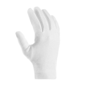 teXXor® Baumwolltrikot-Handschuhe MITTELSCHWER mit Schichtel - weiß gebleicht