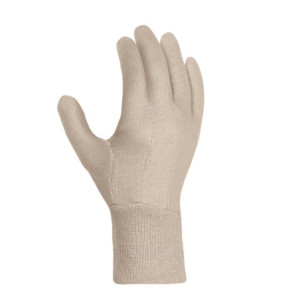 teXXor® Baumwolljersey-Handschuhe MITTELSCHWER - rohweiß