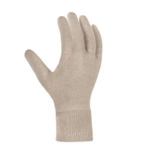 teXXor® Baumwolltrikot-Handschuhe SCHWER - rohweiß