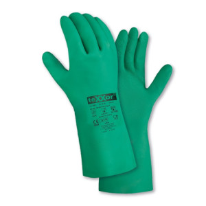 teXXor® Chemikalienschutz-Handschuhe NITRIL - grün