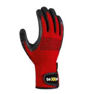 teXXor® Nylon-Montagehandschuhe LATEX BESCHICHTET