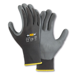 teXXor® Polyester-Handschuhe NITRIL BESCHICHTET