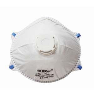 teXXor® Feinstaubmaske FFP2-V   NR   D mit Nasenbügel