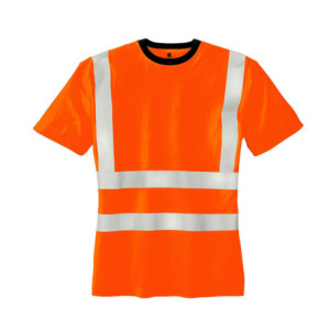 teXXor® Warnschutz T-Shirt HOOGE - leuchtorange
