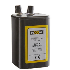 teXXor® Batterie 6V 7AH IEC 4R25