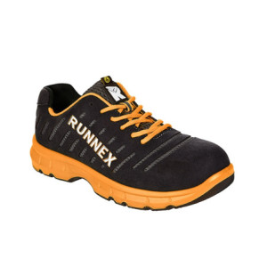 RUNNEX® S1P-ESD-Sicherheitshalbschuhe FlexStar - schwarz-orange