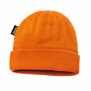 4PROTECT® Warnschutz Strickmütze - leuchtorange