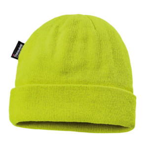 4PROTECT® Warnschutz Strickmütze - leuchtgelb