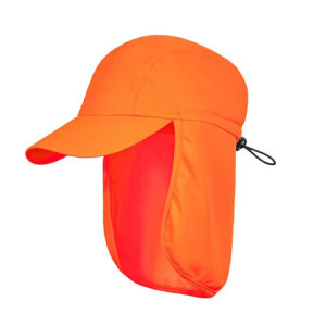 4PROTECT® Warnschutz UV-Schutz-Cap - Orange