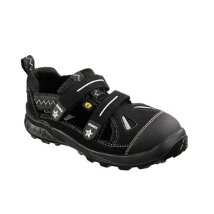 RUNNEX® S1-ESD-Sicherheitsklettsandalen TeamStar