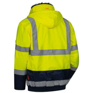 ELYSEE ARTHUR WARNSCHUTZ PILOTJACKE GELB/MARINE