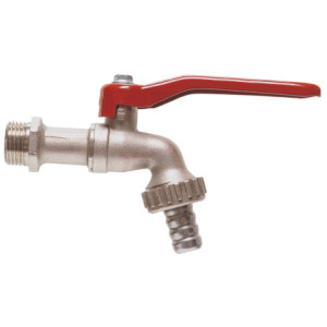 EVERTEC KUGELAUSLAUFVENTIL, MESSING, VERNICKELT