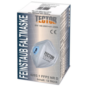 TECTOR FFP2 NR D FALTMASKE