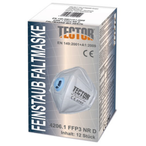 TECTOR FFP3 NR D FALTMASKE