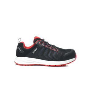 ELTEN LIVAS black-red Low ESD S1P