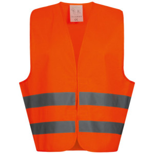 OSKAR POLYESTER-WARNWESTE ORANGE WICA-TEX®