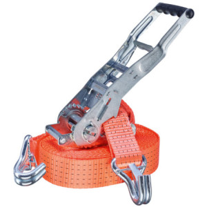 TECTOR RATSCHEN-ZURRGURT, 2-TEILIG MIT SPITZHAKEN+SICHERUNGSFEDER