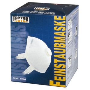 TECTOR FFP3 NR D DOLOMIT-FEINSTAUBMASKE