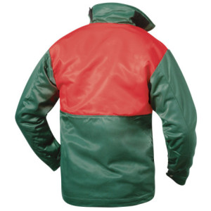 FELDTMANN BUCHE SCHNITTSCHUTZJACKE GRÜN/ROT