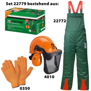 FELDTMANN FORSTSCHUTZSET MIT KWF GEPRÜFTER HOSE
