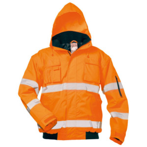 SAFESTYLE TOM WARNSCHUTZPILOTJACKE ORANGE