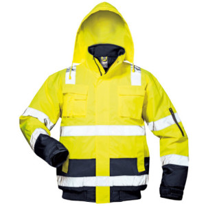 SAFESTYLE AXEL WARNSCHUTZ PILOTJACKE GELB/MARINE