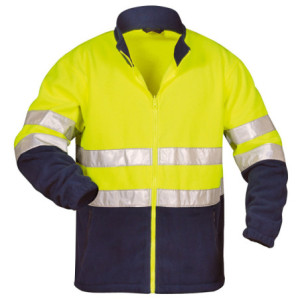 SAFESTYLE ALF 3IN1 WARNSCHUTZJACKE GELB/MARINE