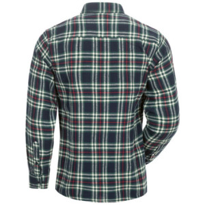 CRAFTLAND ROCKVILLE FLANELL-HEMD, MARINE/BEIGE/GRÜN/ROT