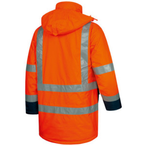 ELYSEE LUIS WARNSCHUTZPARKA ORANGE/MARINE