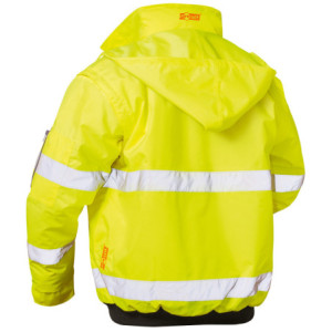 SAFESTYLE ROLAND WARNSCHUTZPILOTJACKE GELB
