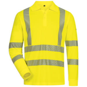 ELYSEE WAPSE UV- UND WARNSCHUTZ LANGARM POLO-SHIRT
