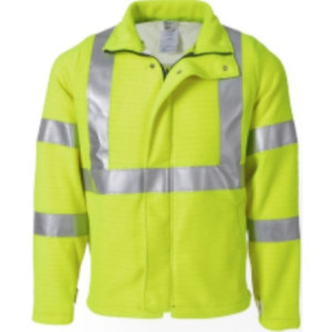 Rofa Fleecejacke 390 - leuchtgelb