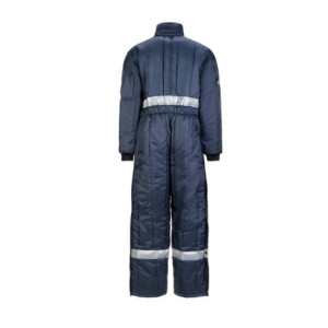 Planam Kühlhaus Overall Kühl-/Gefrierhaus - marine, Innenfutter rot