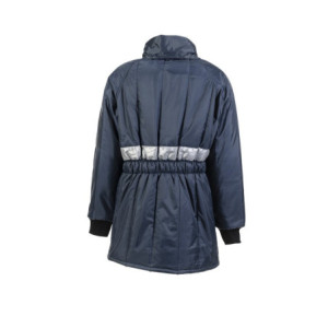 Planam Gefrierhaus Parka Kühl-/Gefrierhaus - marine, Innenfutter kornblumenblau