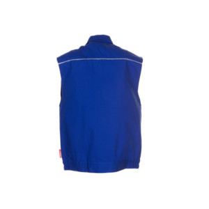 Planam Weste Canvas 320 - kornblumenblau/kornblumenblau