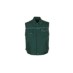 Planam Weste Canvas 320 - grün/grün