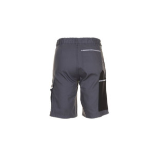 Planam Shorts Canvas 320 - grau/schwarz