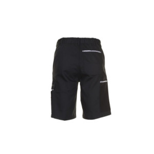 Planam Shorts Canvas 320 - schwarz/schwarz