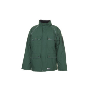 Planam Winterparka Canvas 320, Outdoor - grün/grün