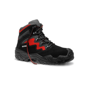 ELTEN MICK black-red Mid ESD S3S