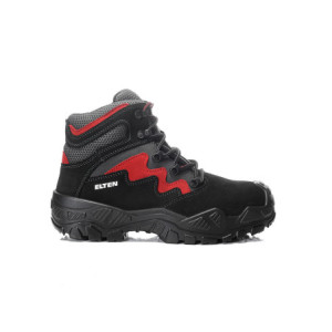ELTEN MICK black-red Mid ESD S3S
