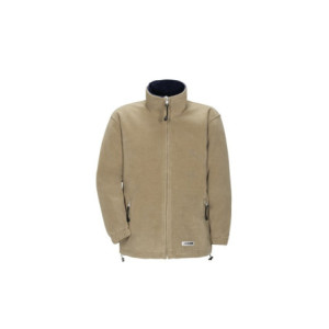 Planam Stream Fleecejacke Outdoor - camel/marine