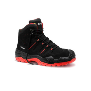 ELTEN QUENTIN black-red Mid ESD S3S