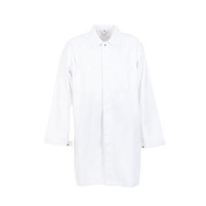 Planam Herren Berufsmantel Food - reinweiß