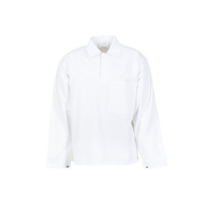 Planam Herren Schlupfhemd Food - reinweiß