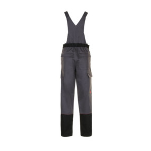 Planam Latzhose Weld Shield - grau/schwarz